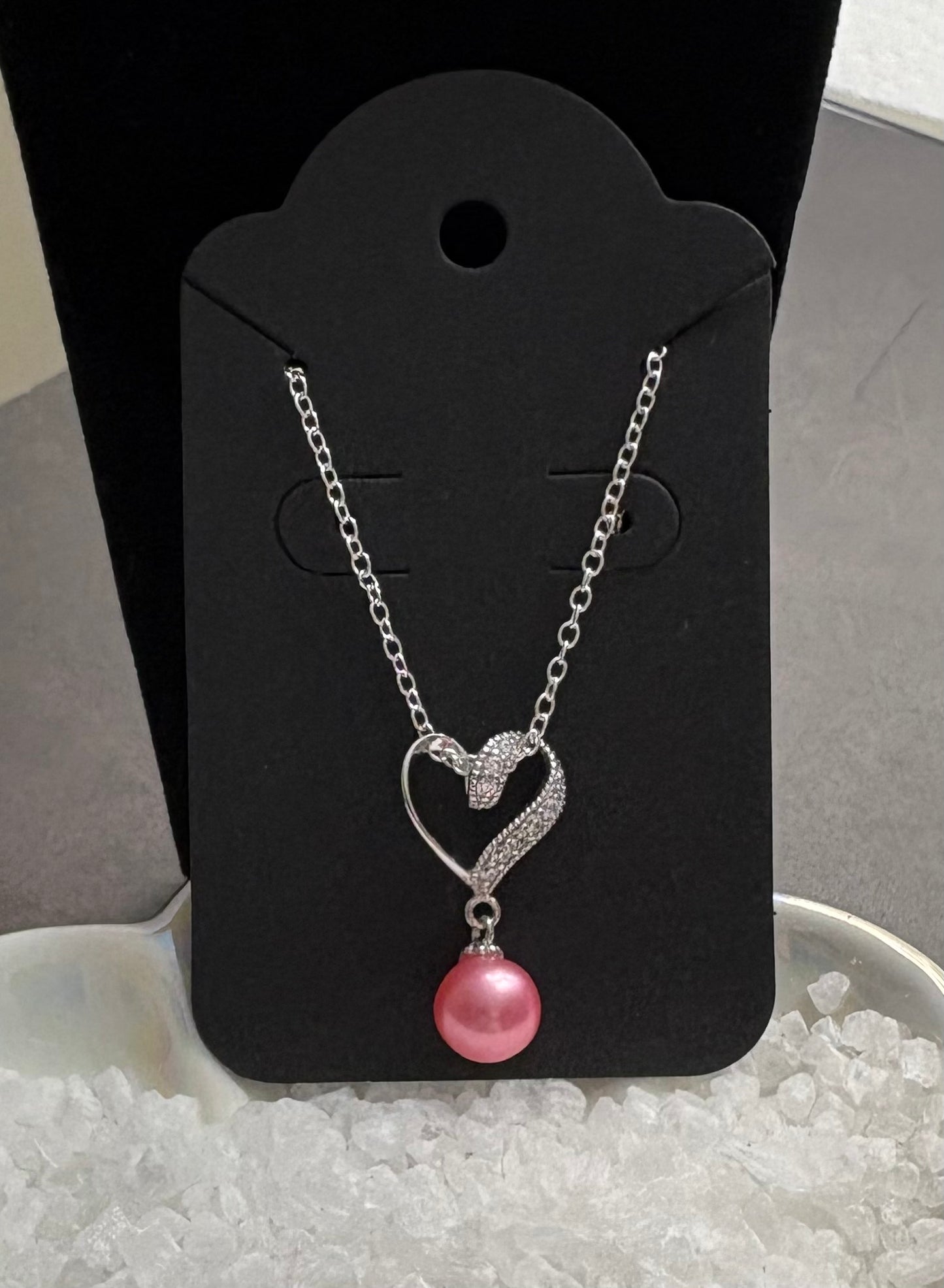 Signature Heart Drop Pendant