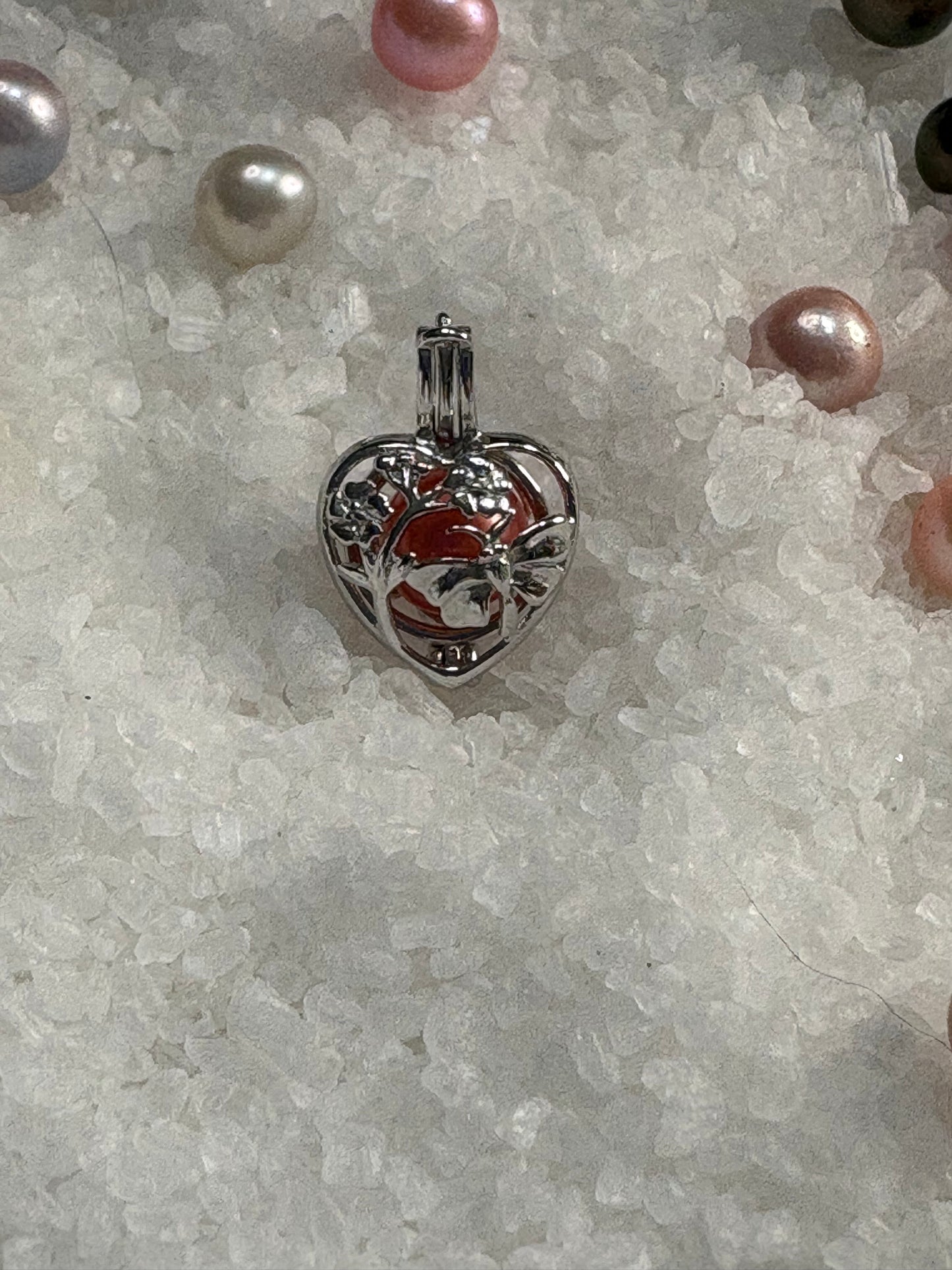 Enchanted Heart Pendant Cage