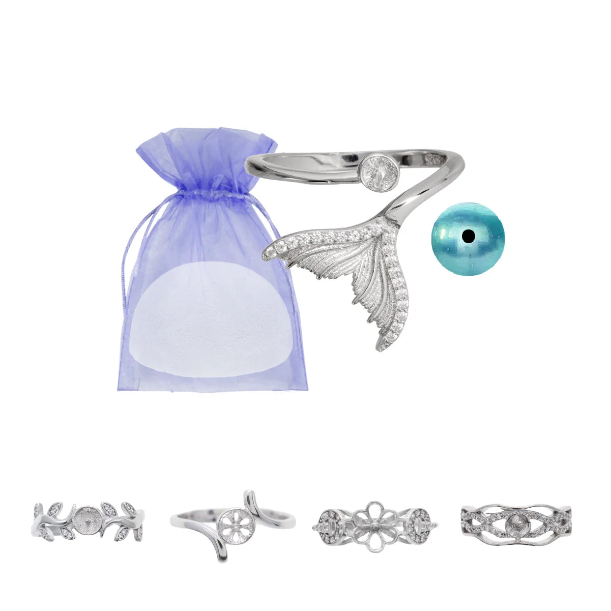 Adjustable Ring Pearl Bomb