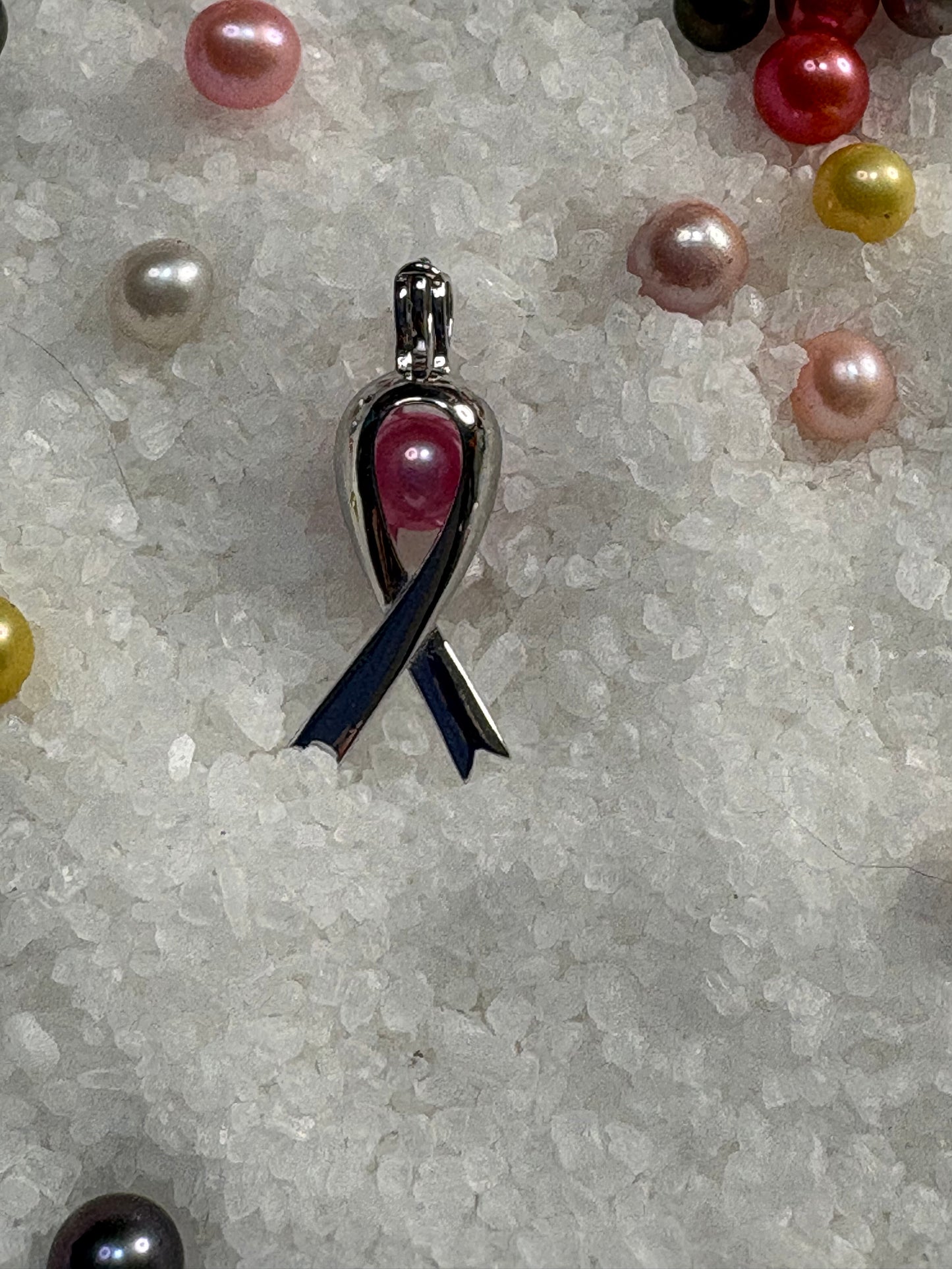 Hope Ribbon Pendant Cage