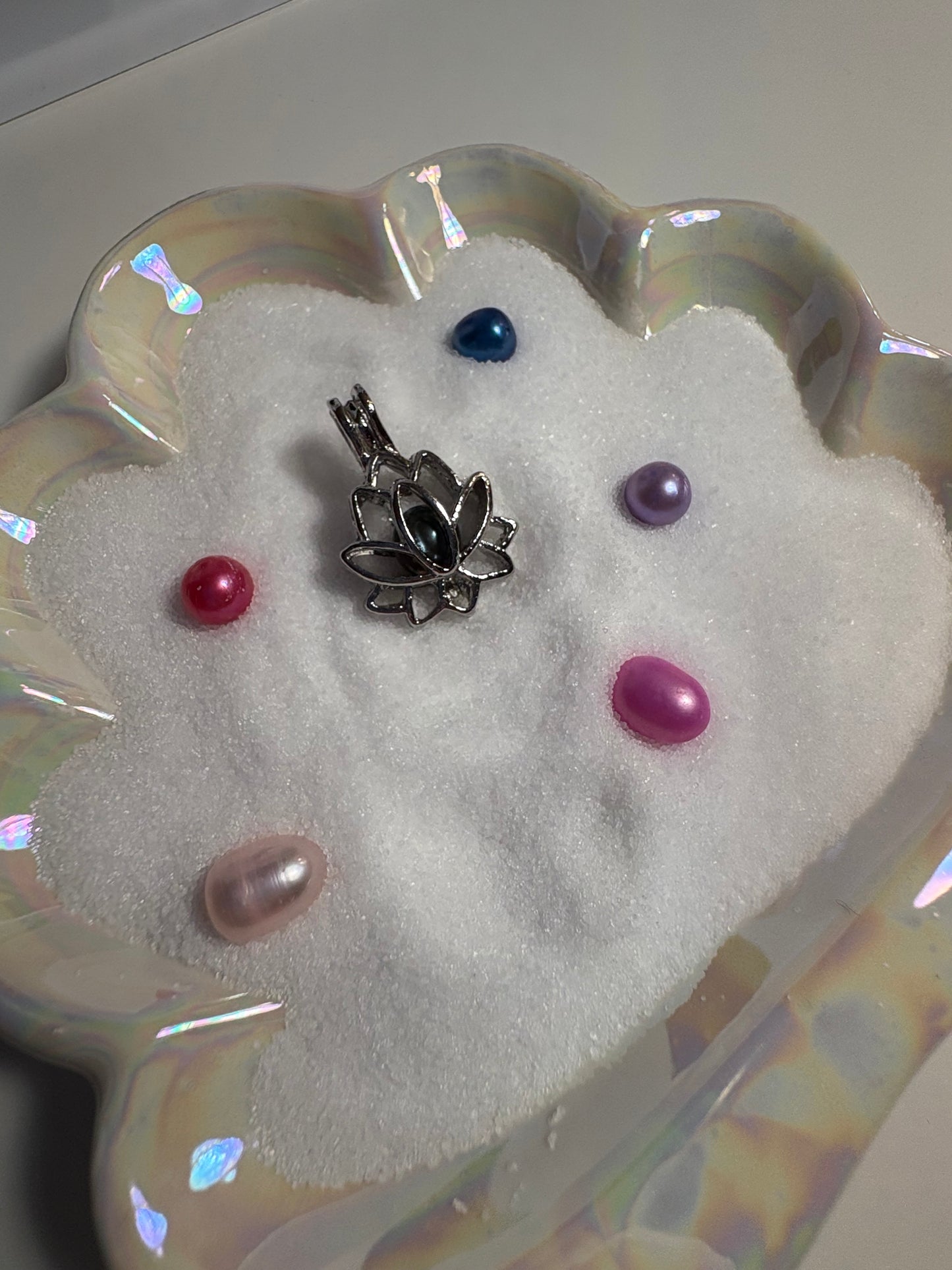 Lotus Blossom Cage Pendant