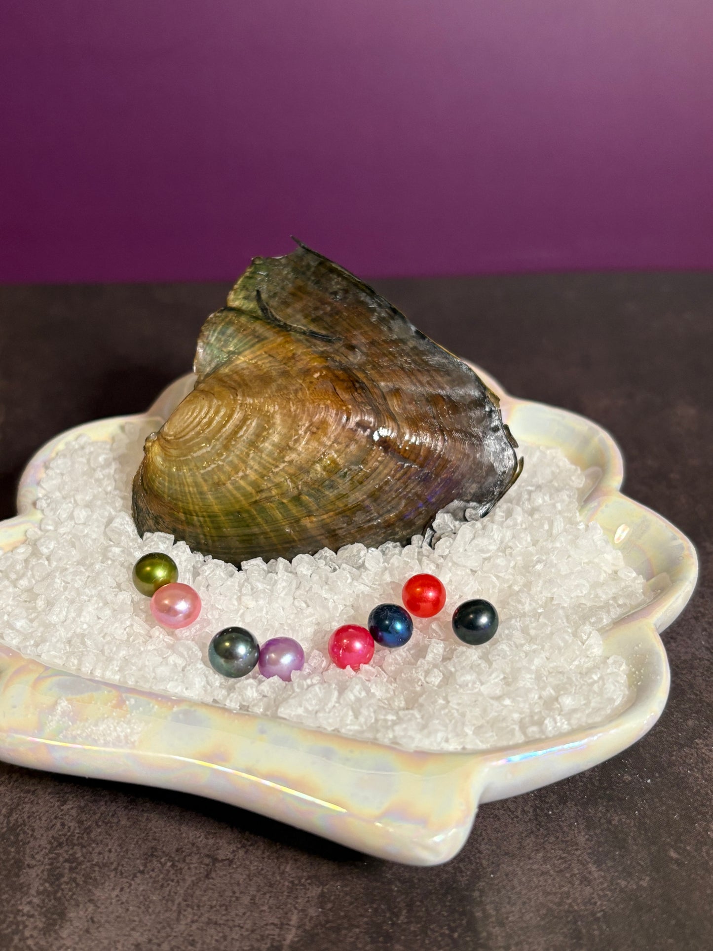 Round Oyster opening