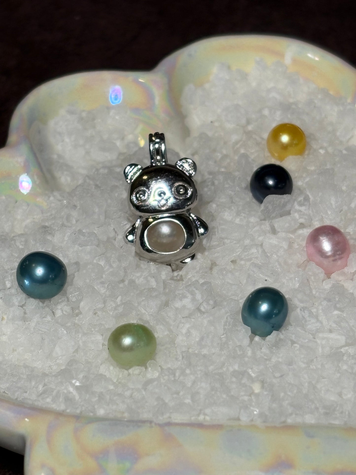 Panda Bear Pendant Cage