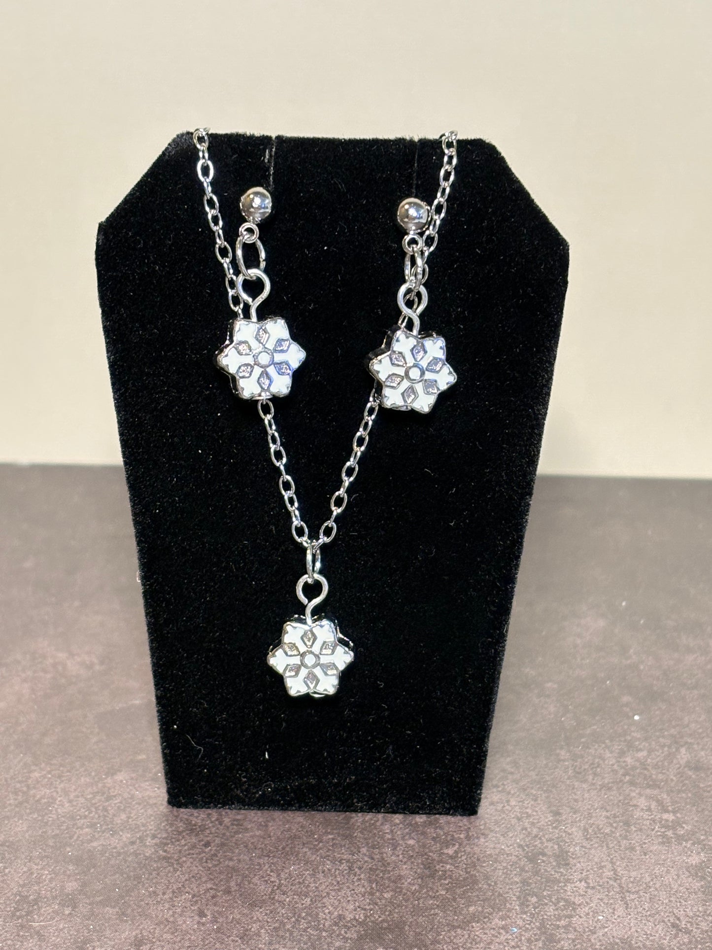 Small Snowflake Sparkle Duo