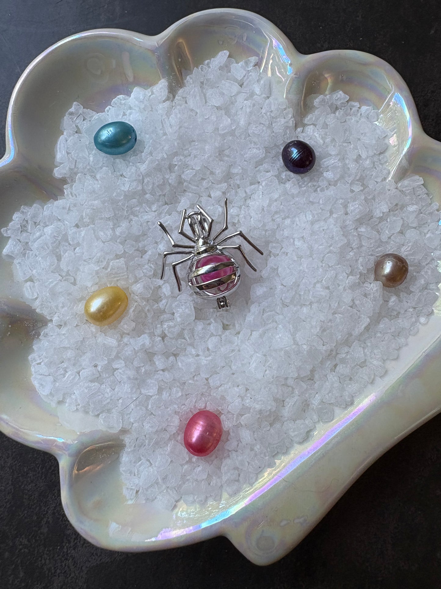 Midnight Weaver Pendant Cage