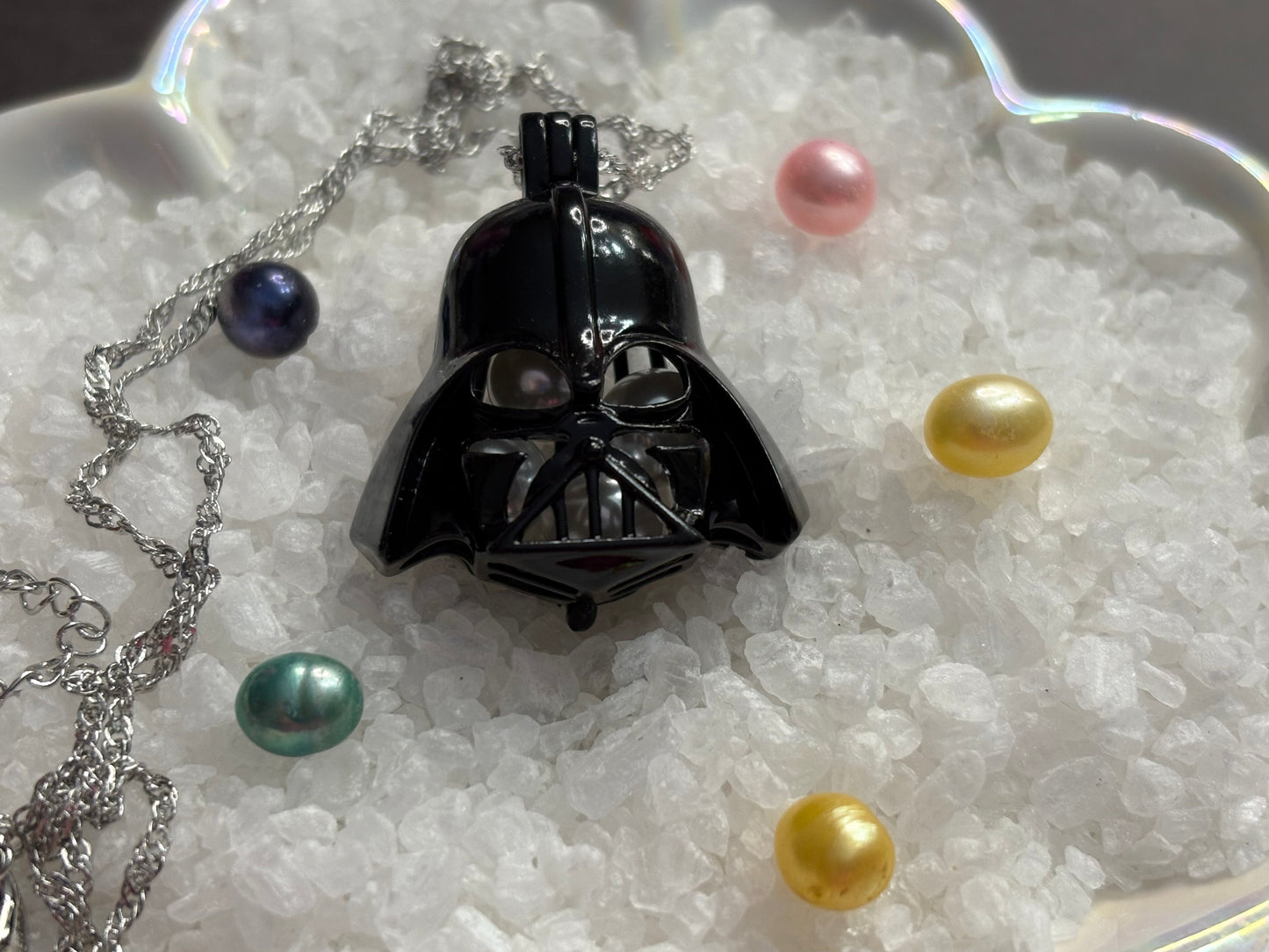 Obsidian Force Pendant Cage