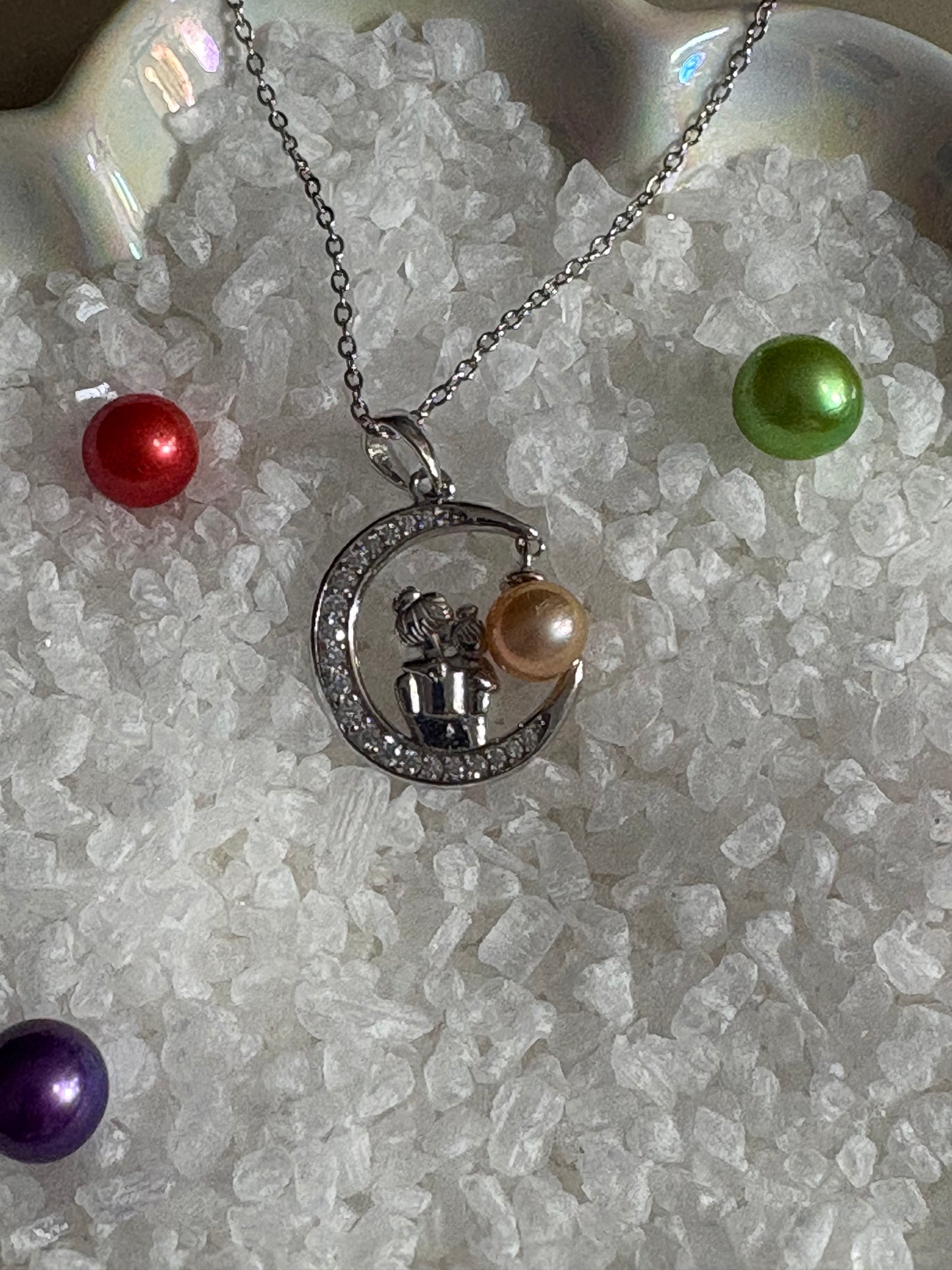 Crescent Bond Pendant