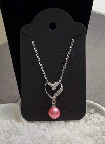 Signature Heart Drop Pendant