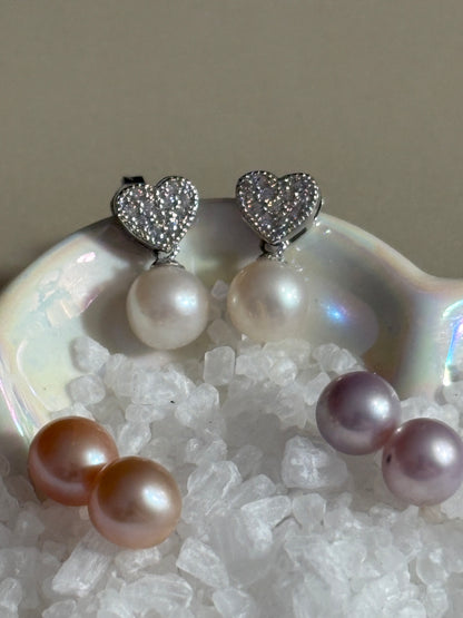 Sweetheart Drop Earrings