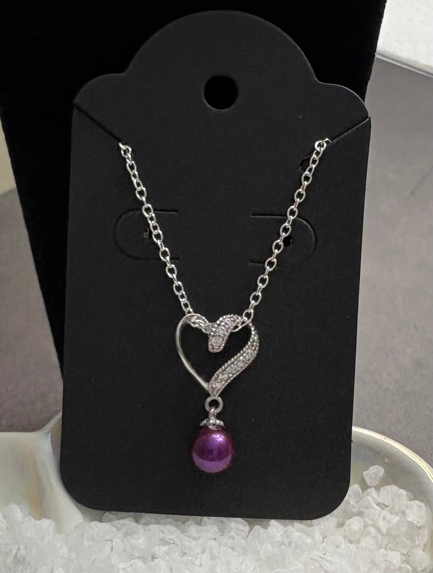 Signature Heart Drop Pendant