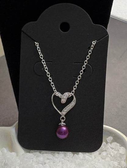 Signature Heart Drop Pendant