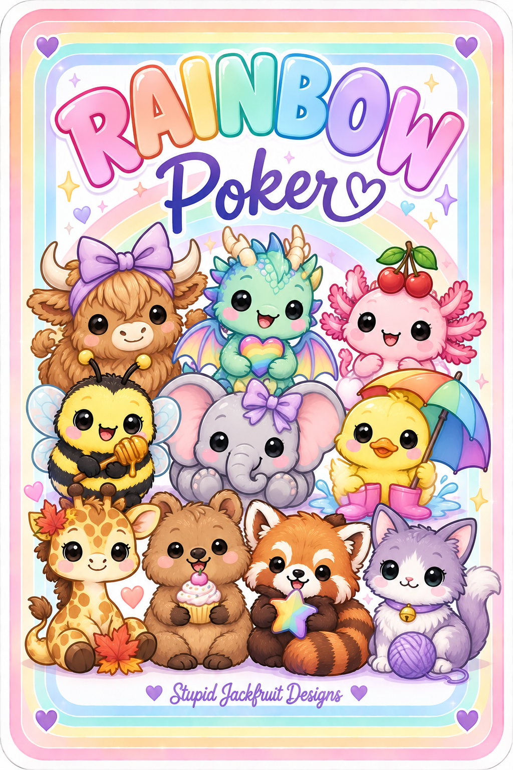 Rainbow Poker | Mystery Pearl & Jewelry Game