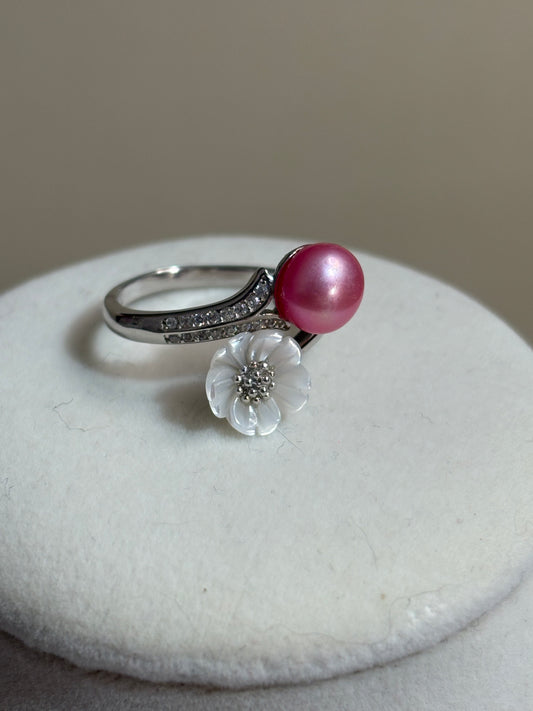 Pearl Blossom Ring