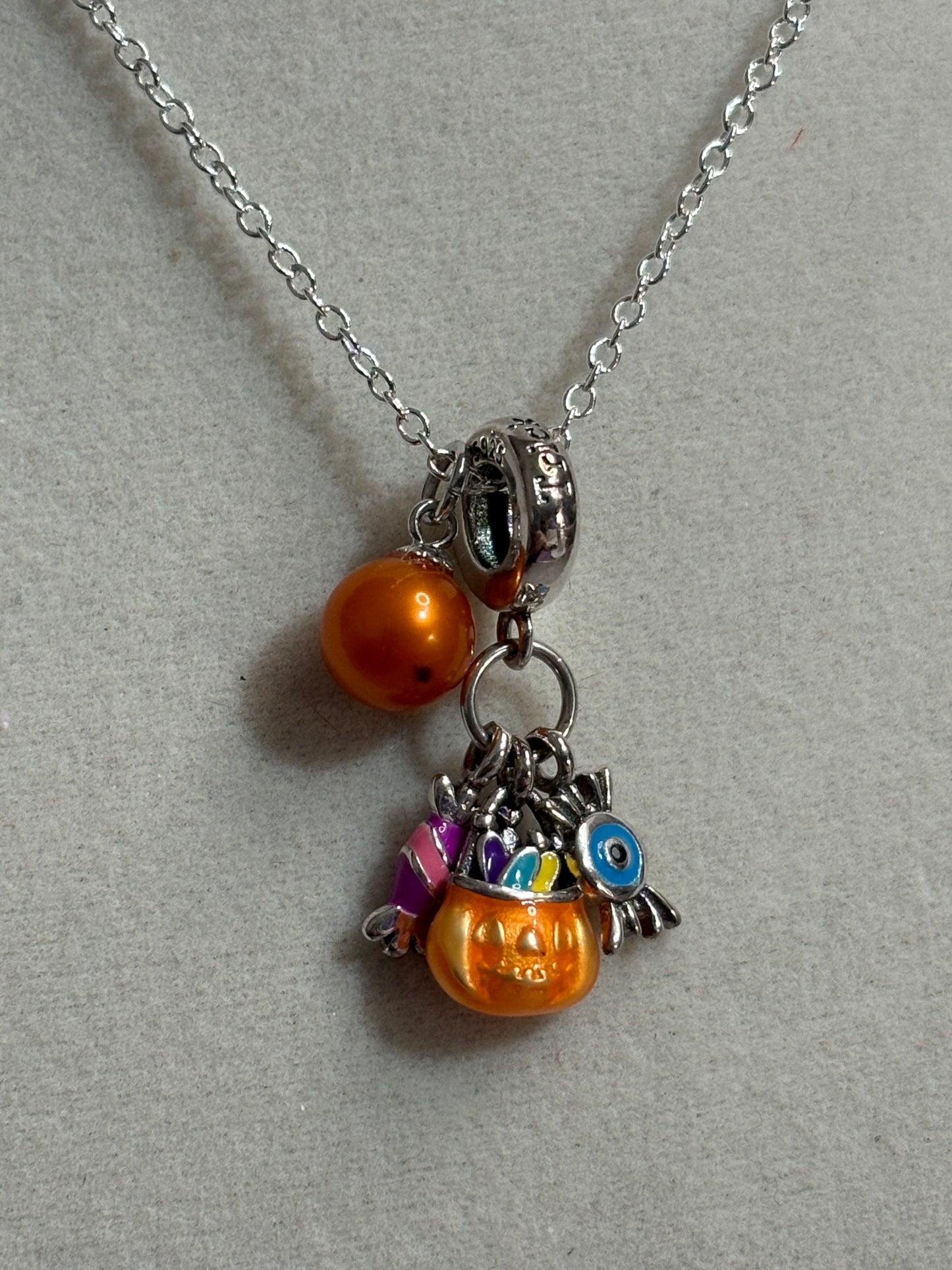 Trick or Treat Charm Pendant