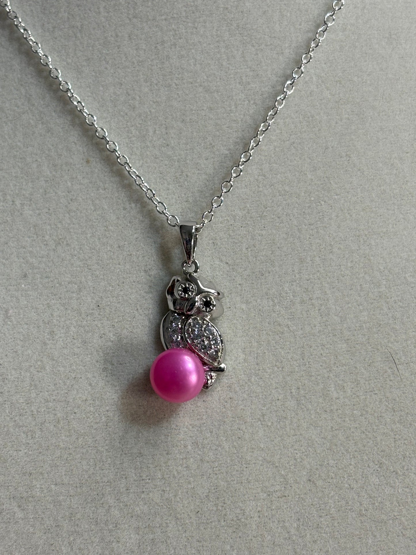 Hoot & Shimmer Pendant