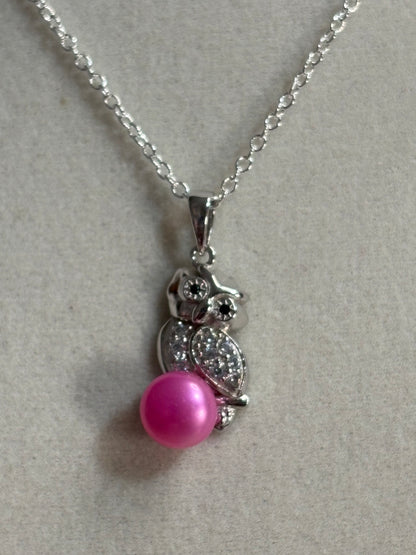 Hoot & Shimmer Pendant