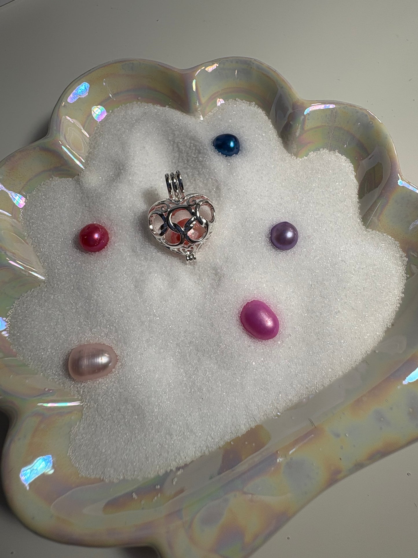 Entwined in Love Heart Cage Pendant