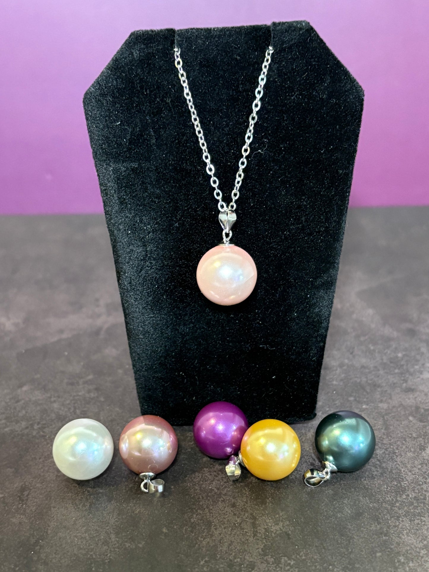 Simple Edison Drop Pendant