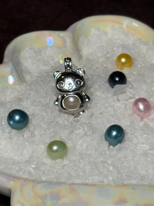 Panda Bear Pendant Cage