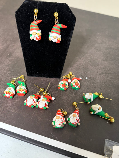 Gnome for the Holidays Earrings