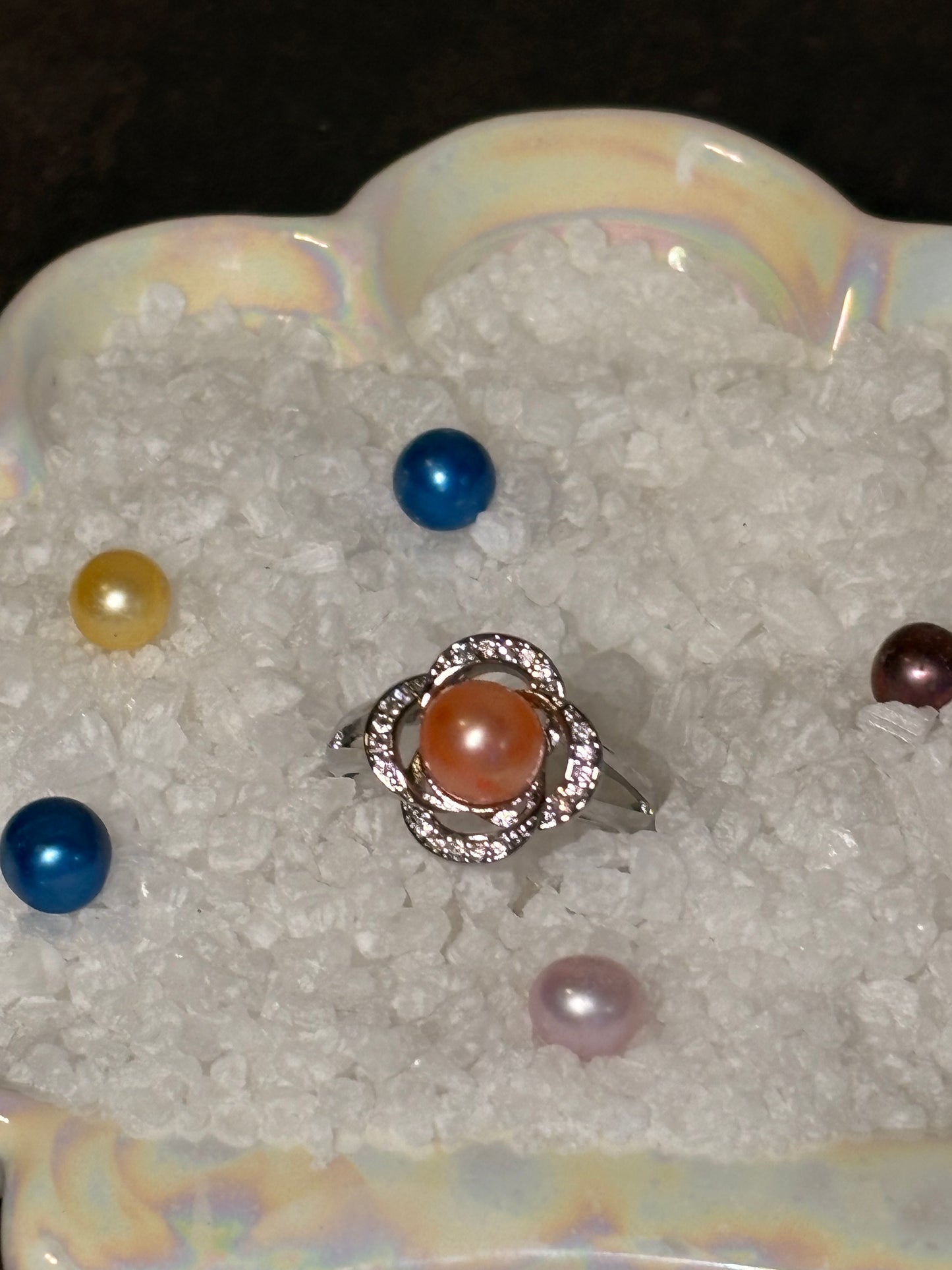 Shimmering Bloom Ring