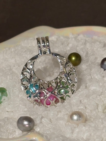 Carry My Heart Pendant Cage