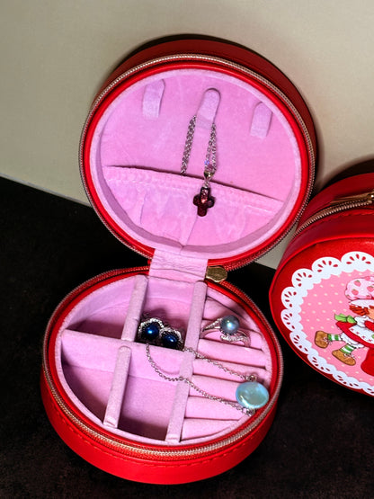 Berry Sweet Travel Jewelry Case