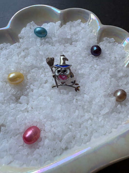 Witchy Hoot Pendant Cage