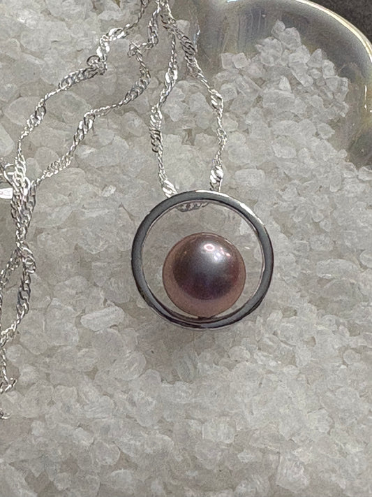 Moonlit Orb Pendant