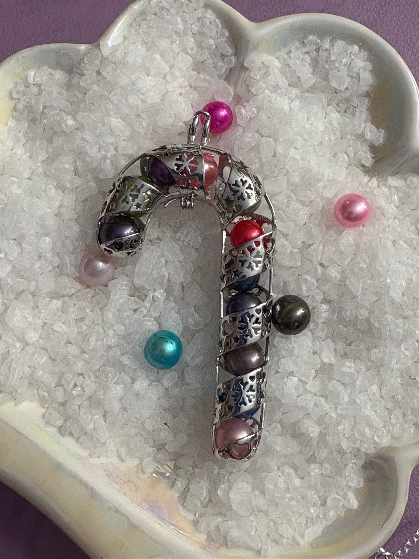 Peppermint Twist Pendant Cage